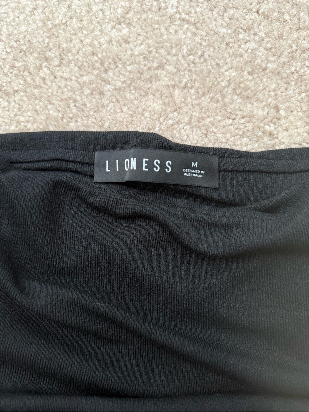 Lioness Field of Dreams Dress in Black